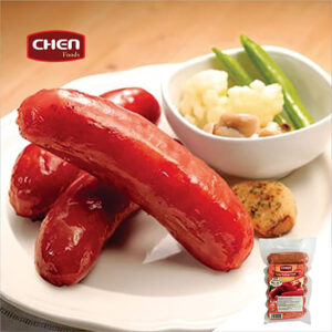 Lạp xưởng tươi vị tỏi Chen áp chảo