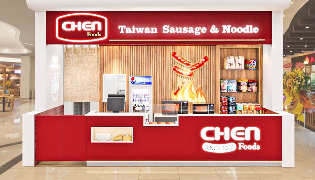 Quầy Chen Food tại AEON Mall Tân An