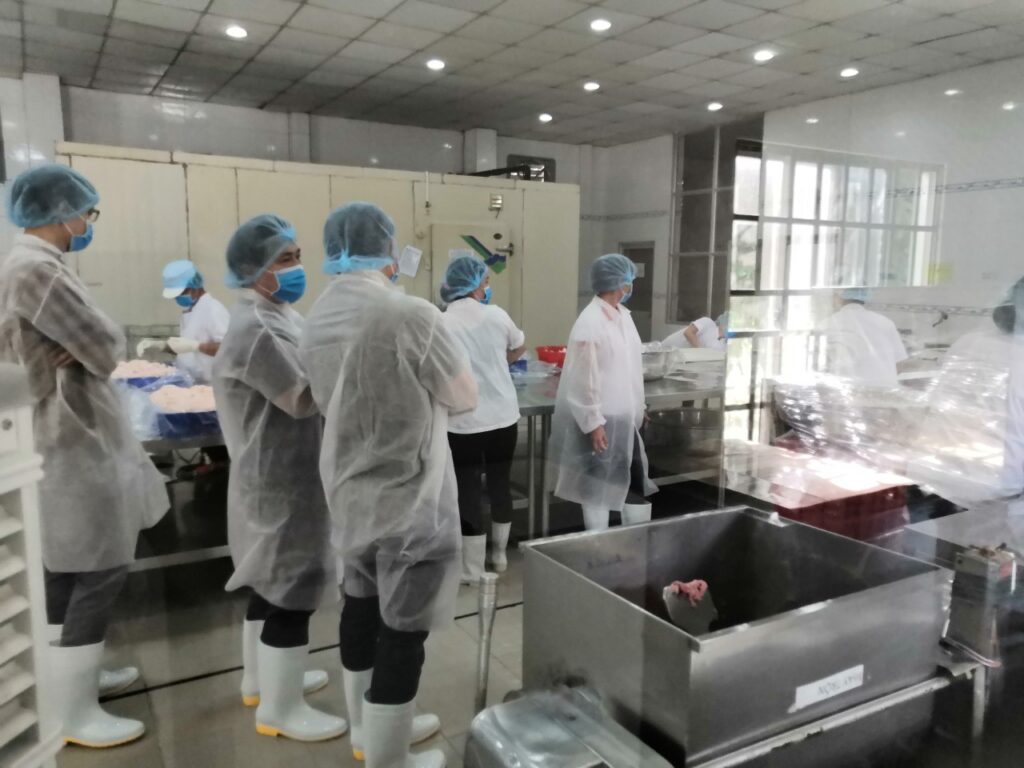 Xưởng chế biến thực phẩm Chen